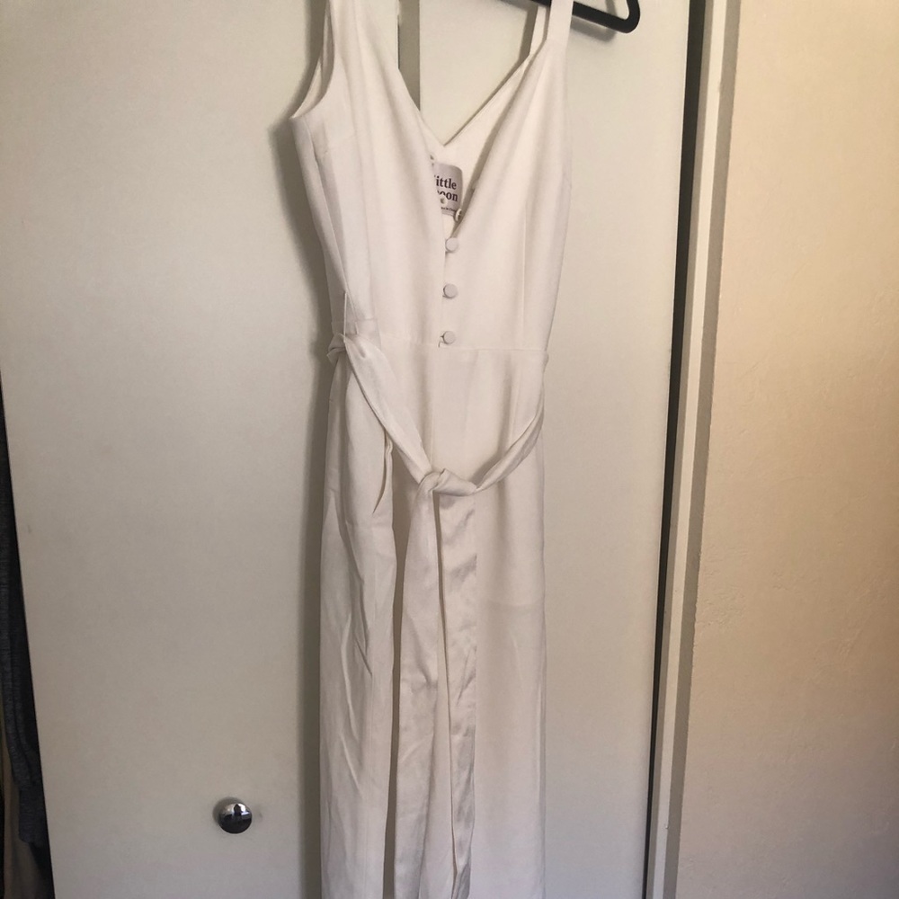 Aritzia White Jumpsuit